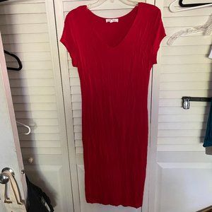 Limeblue red dress, L
